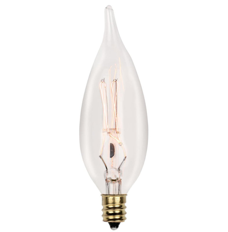 Westinghouse Lighting 40 Watt C10 Incandescent, Dimmable Light Bulb